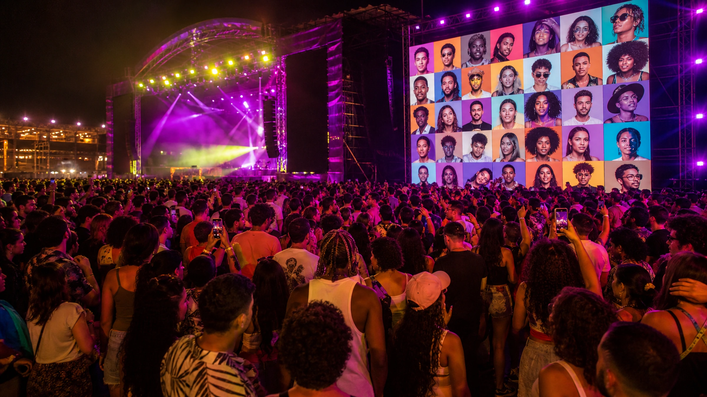 Festivais e eventos ao vivo