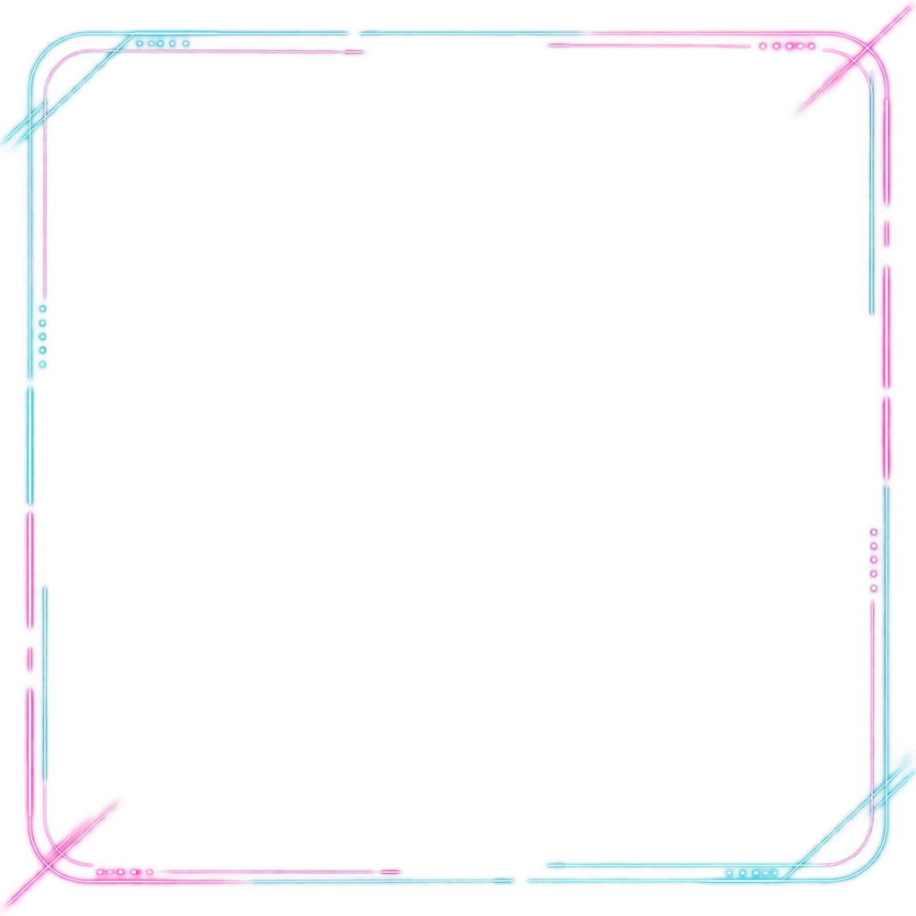Neon ciano e rosa