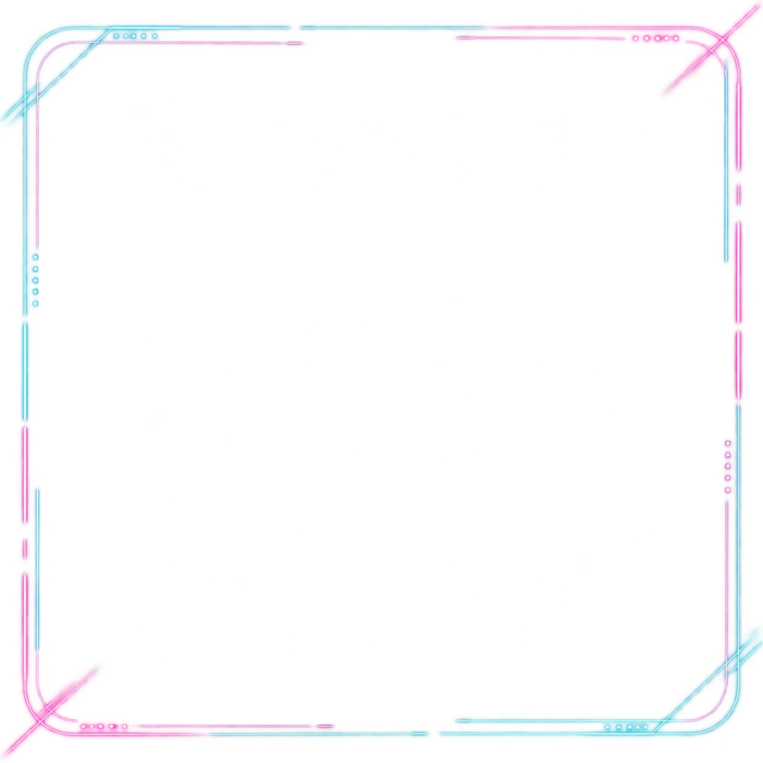 Neon ciano e rosa